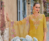 Vestido 3 Piezas. De Gala. Seda Premium. Amarillo Talla 30 Y 32.