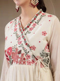 Anarkali.  Vestido.  Algodón.  Premium.