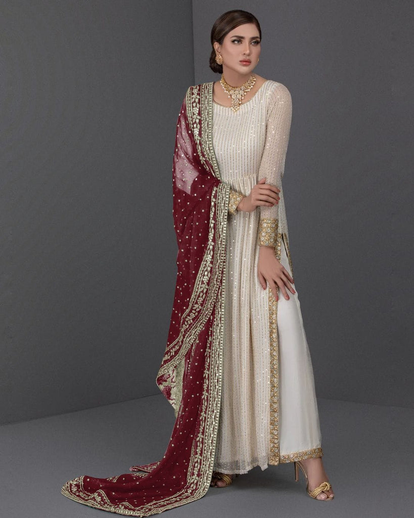 Vestido De Gala. Talla 34 Con Pashmina Color Verde.