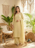 Vestido De 3 Piezas, Bordado. Talla 36.
