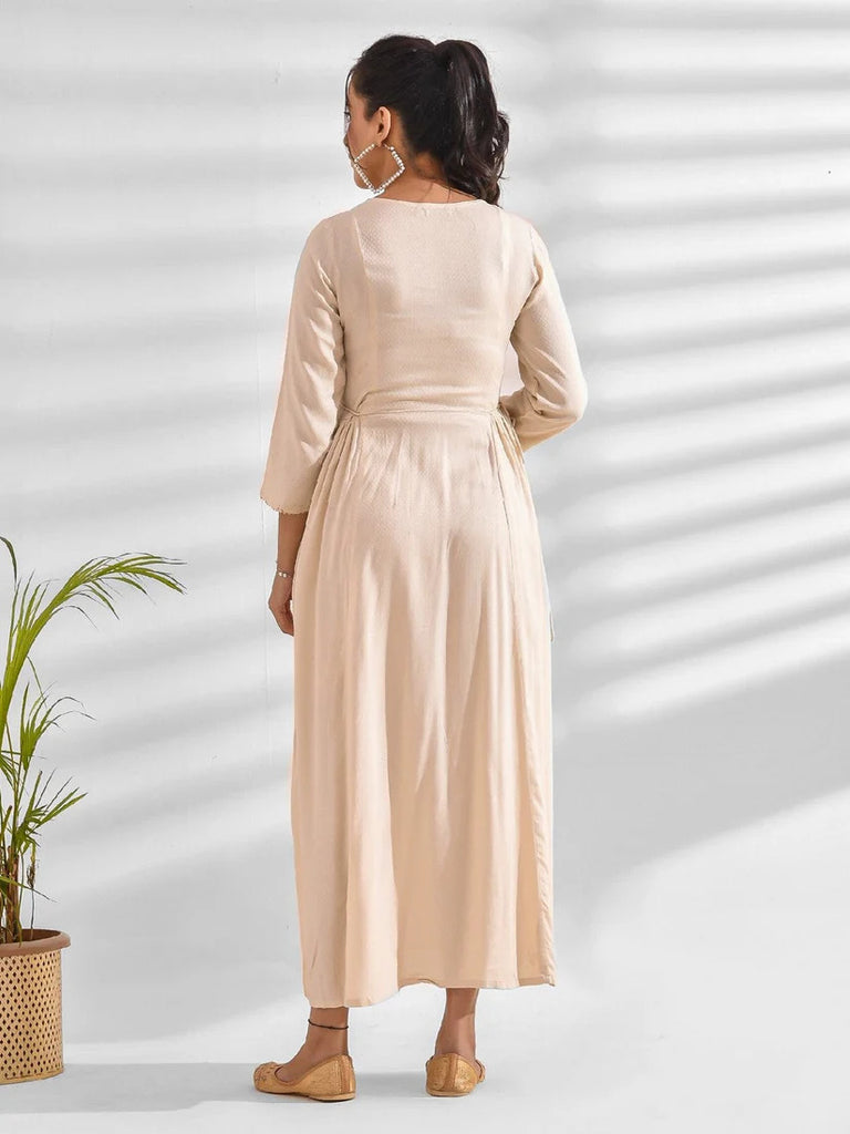 Vestido. Anarkali. Talla 30. 590 Mxn Pesos. Algodón.