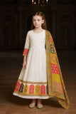 Vestido/Anarkali. Infantil. Tallas 10 Y 12.