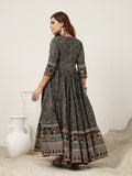 Vestido.  Anarkali. Algodón Premium.
