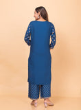 Cord Set. Azul. Talla 34.