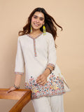 Algodon Khadi. Cord Set. Talla 34. 890 Mxn Pesos.