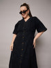 Denim Vestido.  Talla Extra. 40.