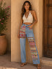 Pants de Mezclilla. Estilo Indu. Talla 32 (Talla 7).