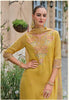 Vestido 3 Piezas. De Gala. Seda Premium. Amarillo Talla 30 Y 32.