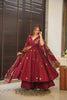 Anarkali Vestido. Talla 34. Algodón. Premium Calidad. 3 Piezas.