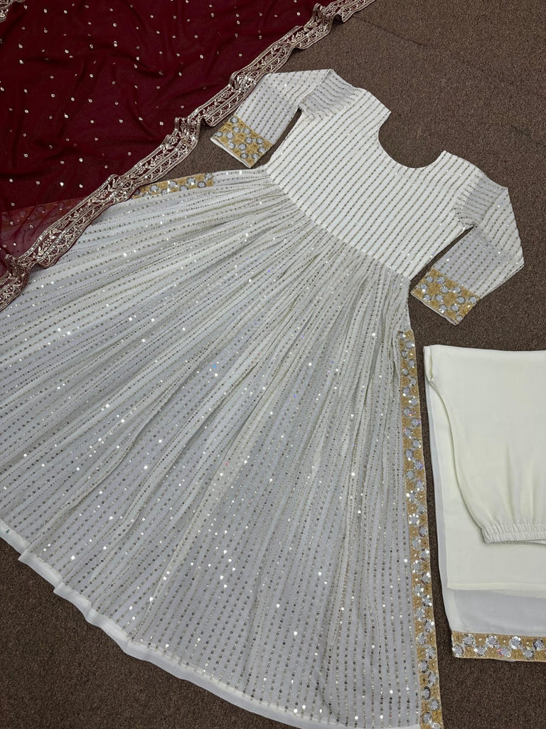Vestido De Gala. Talla 34. Pashmina Color Rojo.