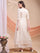 🌸 *Anarkali Set Premium – Silk Blend* ✨ Vestido Talla 36.