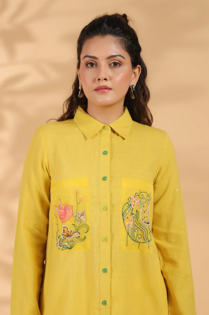 Camisa Algodón Premium. Talla 32 y 36.