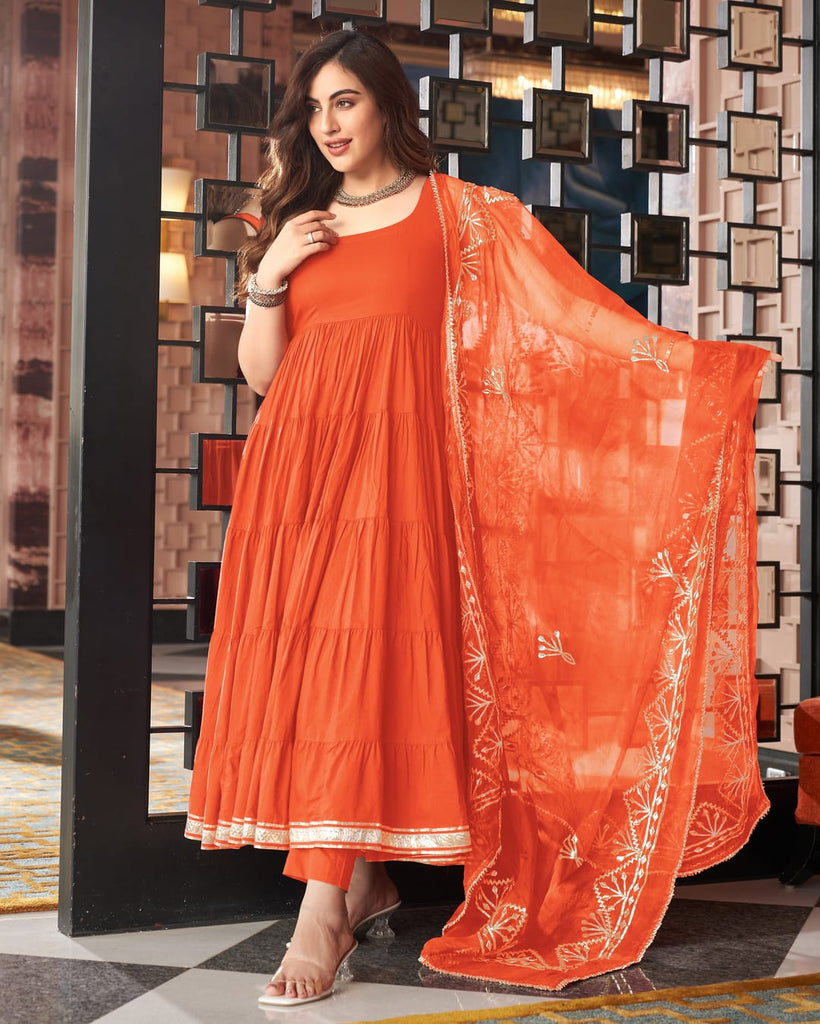 Vestido Anarkali. Algodón  890 Mxn Pesos. Talla 34.