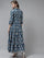 Vestido.  Anarkali. Algodón.  Fresco. Talla 36.