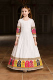 Vestido/Anarkali. Infantil. Tallas 10 Y 12.