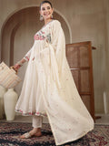 Anarkali Vestido. 3 Piezas. Algodón. Premium Calidad. Tallas 36 Y 38.