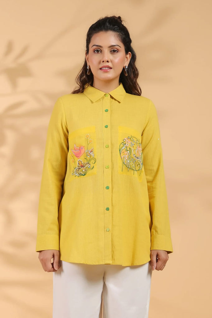 Camisa Algodón Premium. Talla 32 y 36.