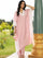 Cord Set. Rosa. Talla 40. Algodón.